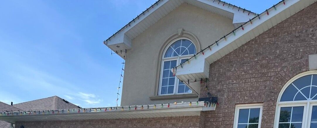 visible wires gable closeup